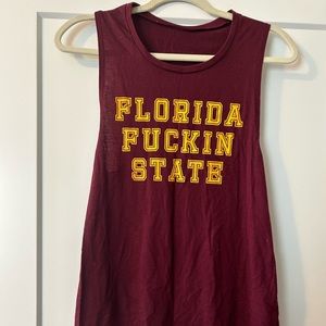 Florida State University Game Day Muscle Tee Size M